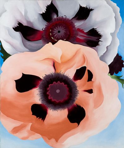 Painting of flowers.