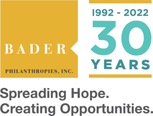 Bader Philanthropies 30th Anniversary Logo