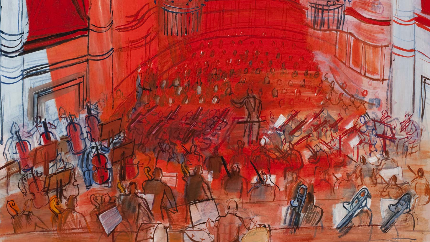 Raoul Dufy, Red Orchestra (Le concert rouge)