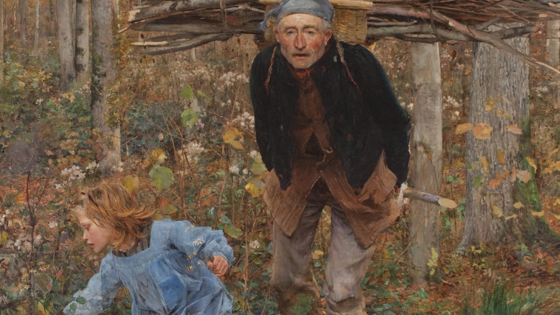 Jules Bastien-Lepage, Le Père Jacques (The Wood Gatherer)