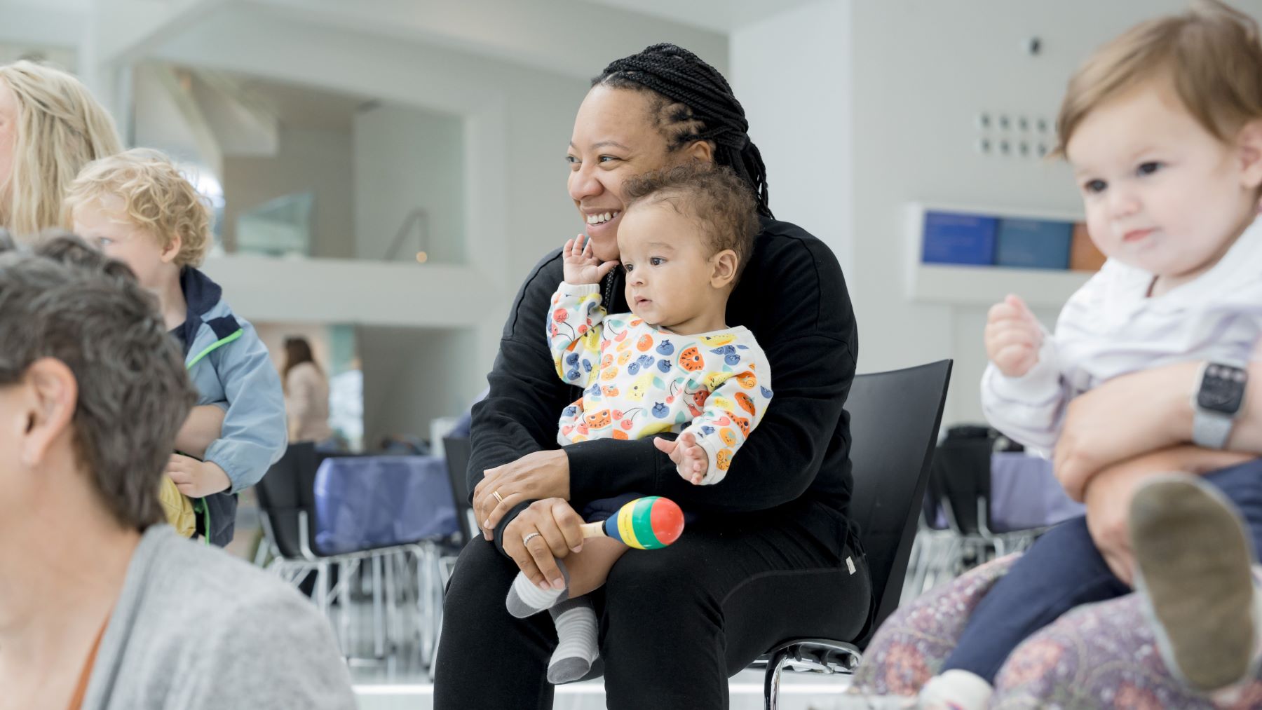 Families at Play Date with Art