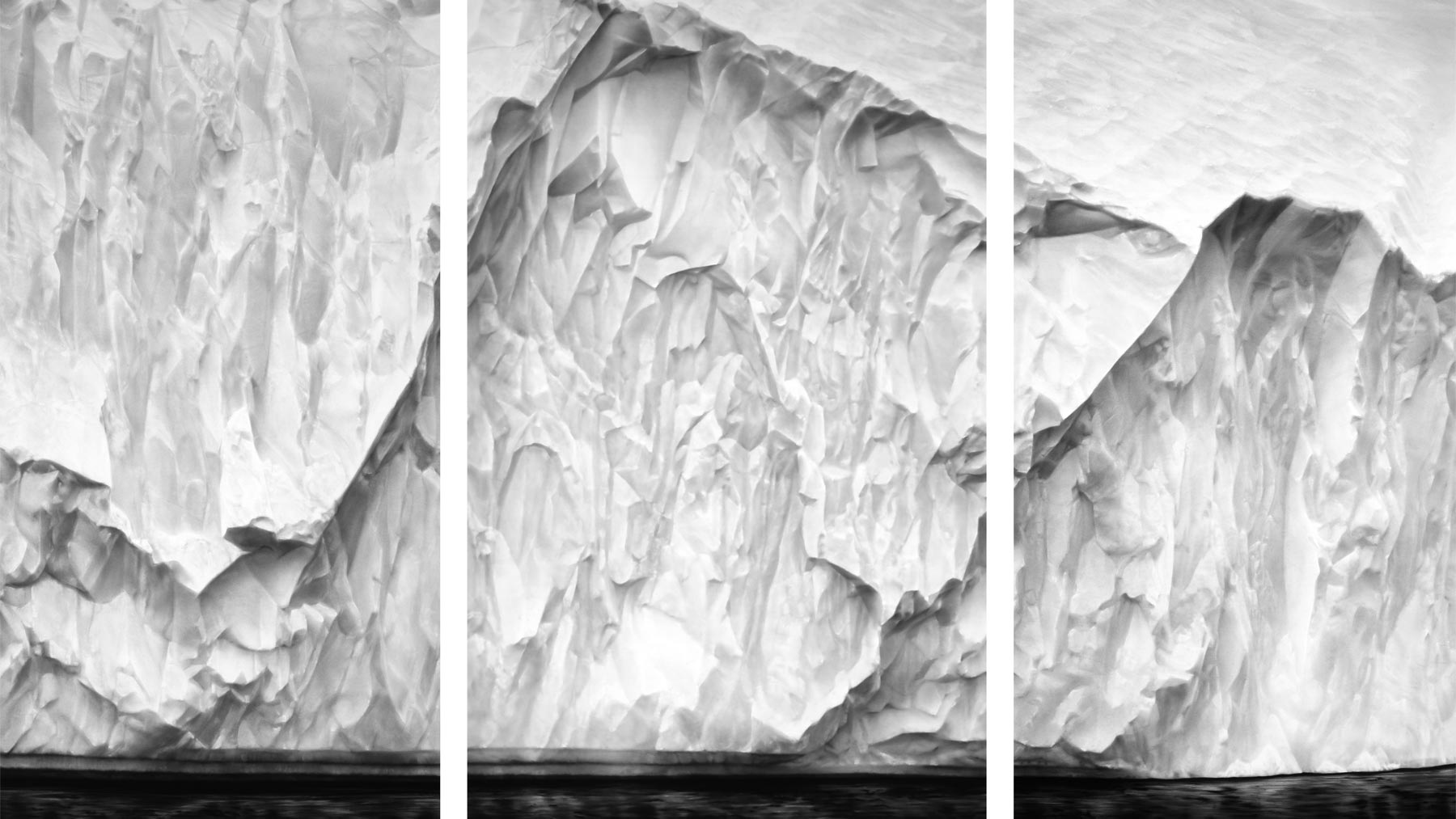 Robert Longo, Untitled (Iceberg for Greta Thunberg)