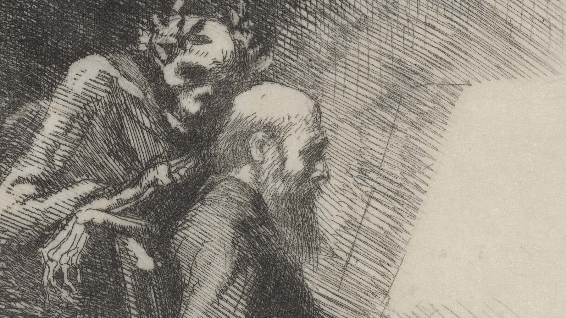Demanding, from the series Elle, by Albert Besnard