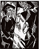 Karl Schmidt-Rottluff, Three at the Table
