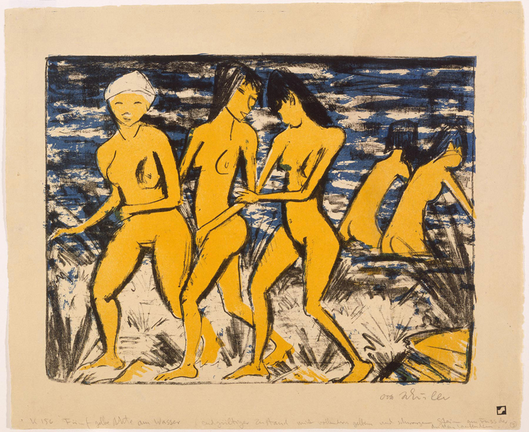 Otto Müller, Five Yellow Nudes