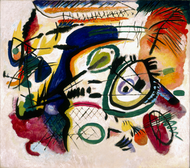 Wassily Kandinsky, Fragment I for Composition VII, Center