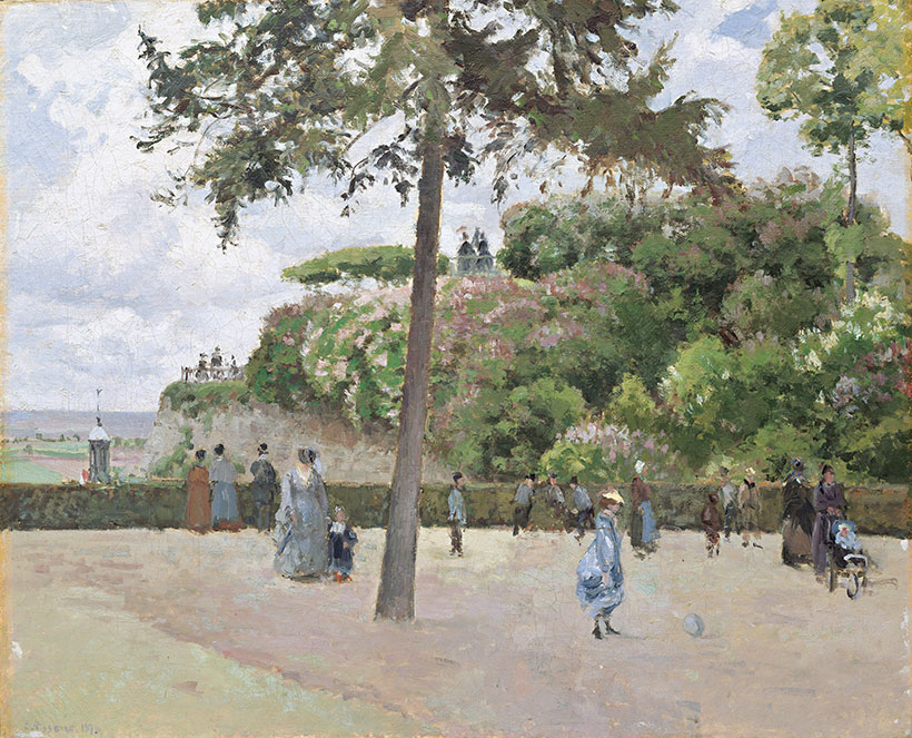 Camille Pissarro, The Municipal Garden, Pontoise