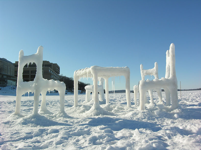 Hongtao Zhou, Ice and snow furniture