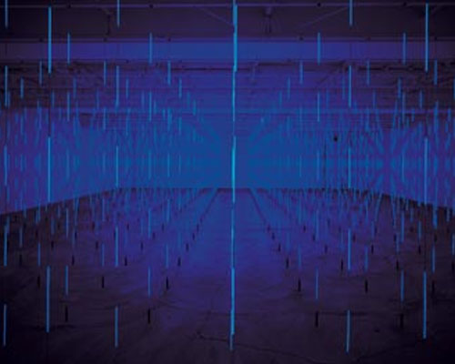 Image from Sensory Overload: Light, Motion Sound and the Optical in Art since 1945