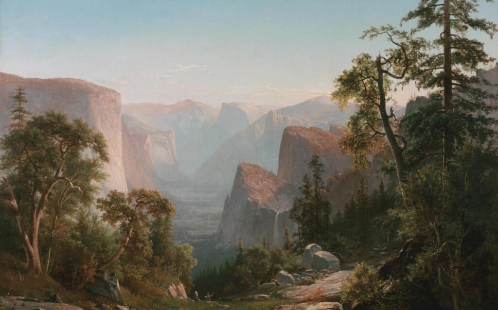 Thomas Hill, View of the Yosemite Valley