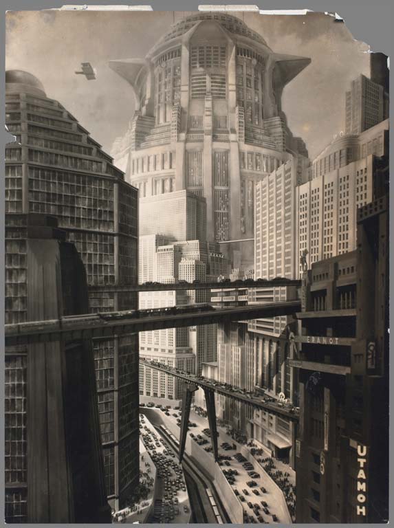 Horst von Harbou, Set photograph from Metropolis, 1927