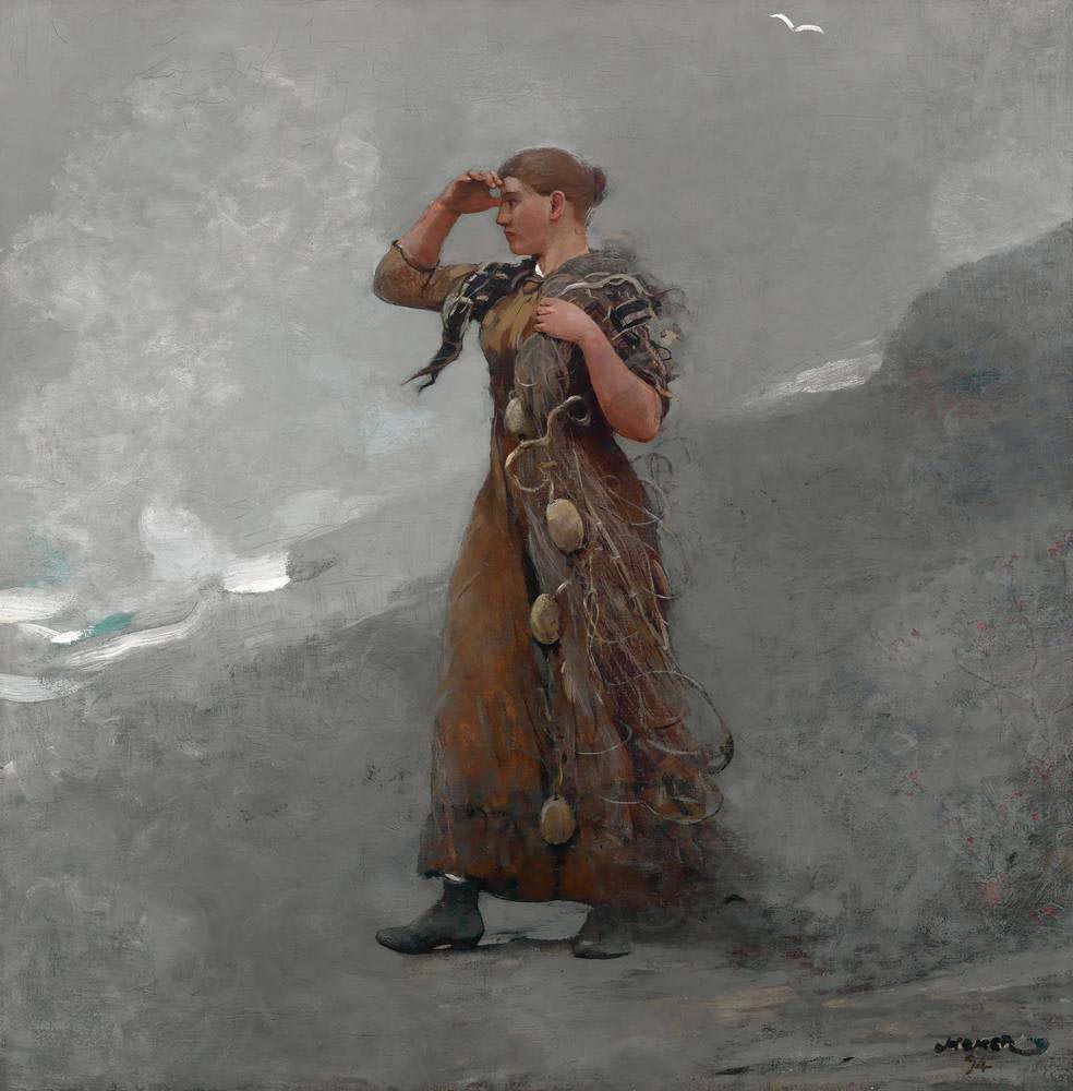 Winslow Homer, The Fisher Girl