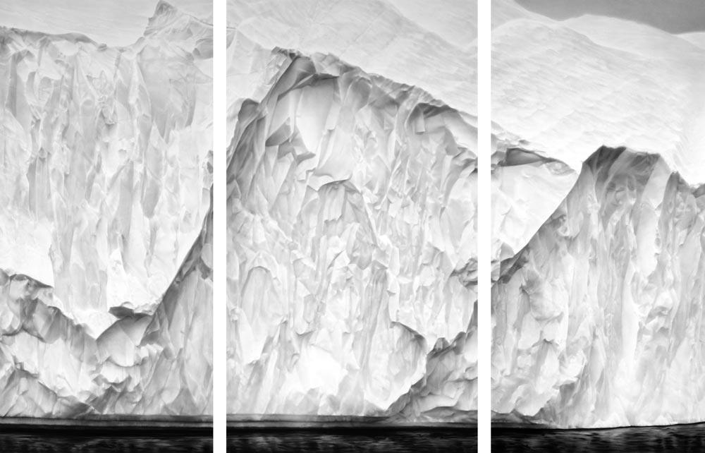 Robert Longo, Untitled (Iceberg for Greta Thunberg)