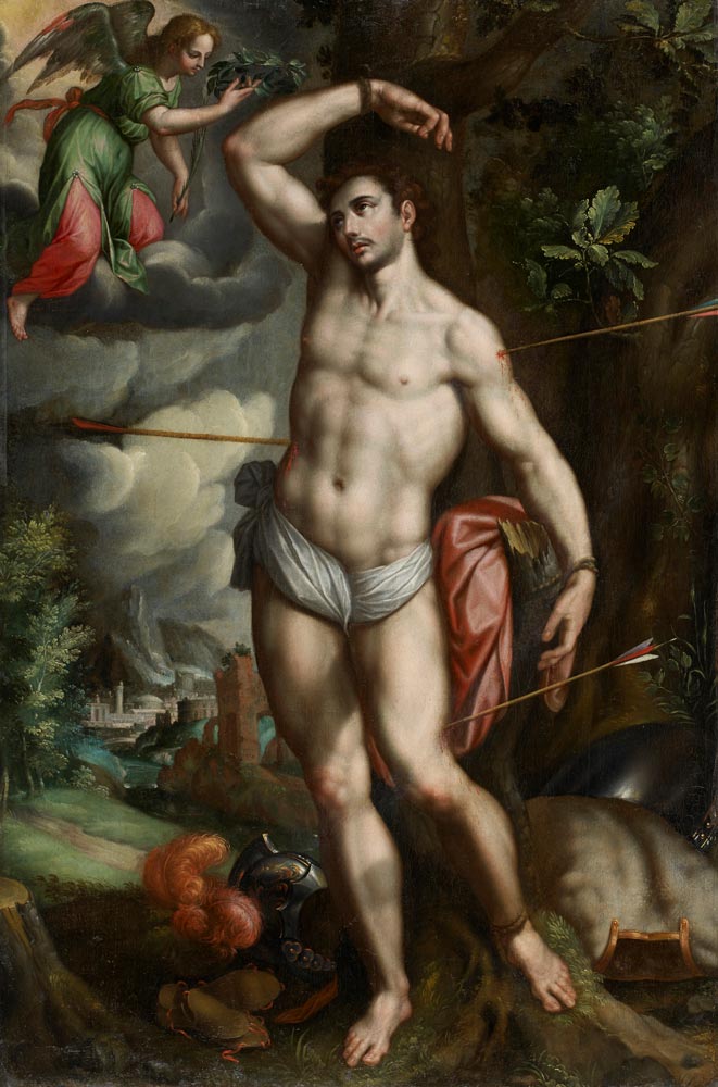 Alonso Vázquez, Saint Sebastian