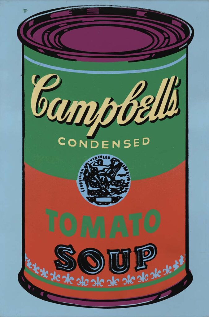 Andy Warhol, “Campbell’s Soup”