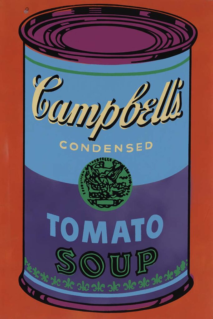 Andy Warhol, “Campbell’s Soup”