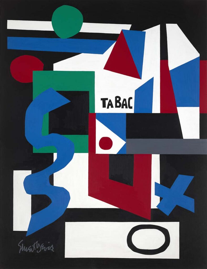 Stuart Davis, “Stele”