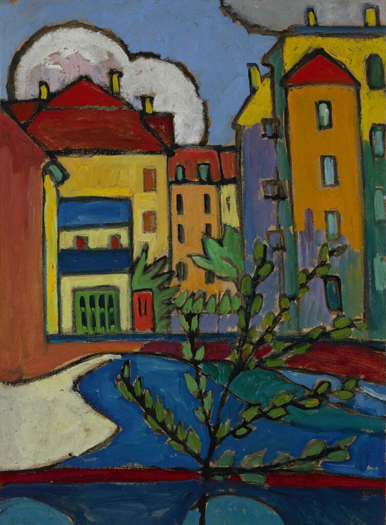 Gabriele Münter, “In Schwabing”
