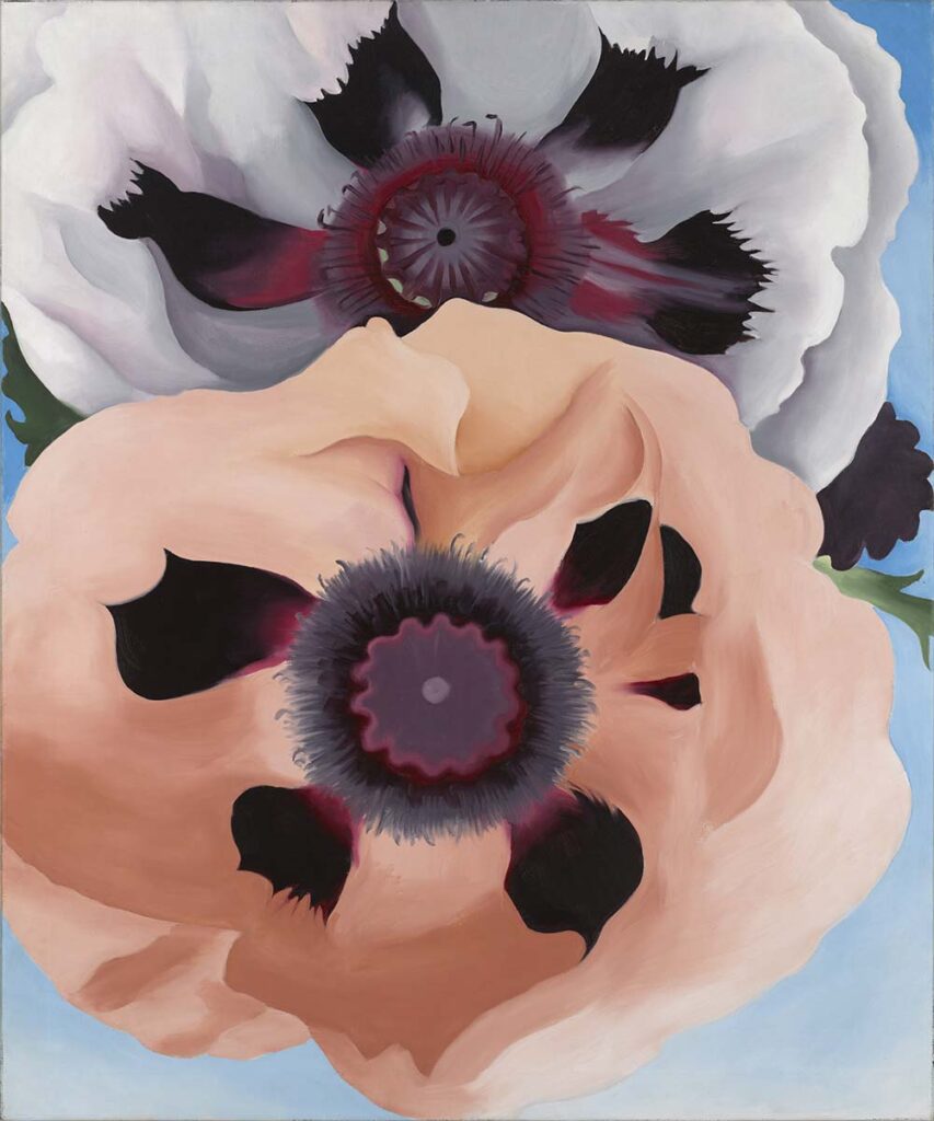 Georgia O’Keeffe, “Poppies”