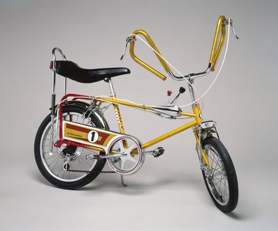 Photograph of Sears Screamer bicycle.