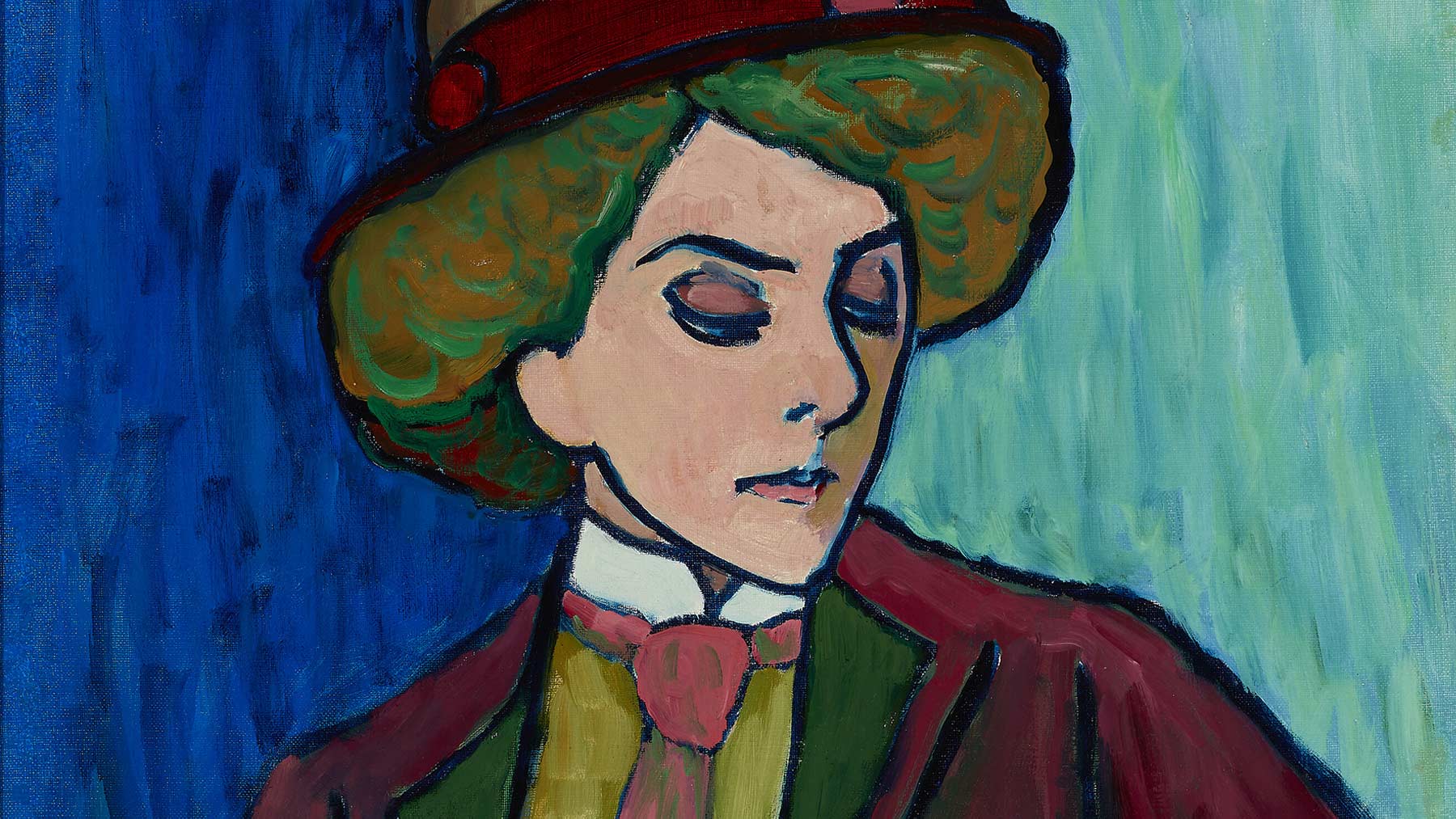 Gabriele Münter, Portrait of a Young Woman