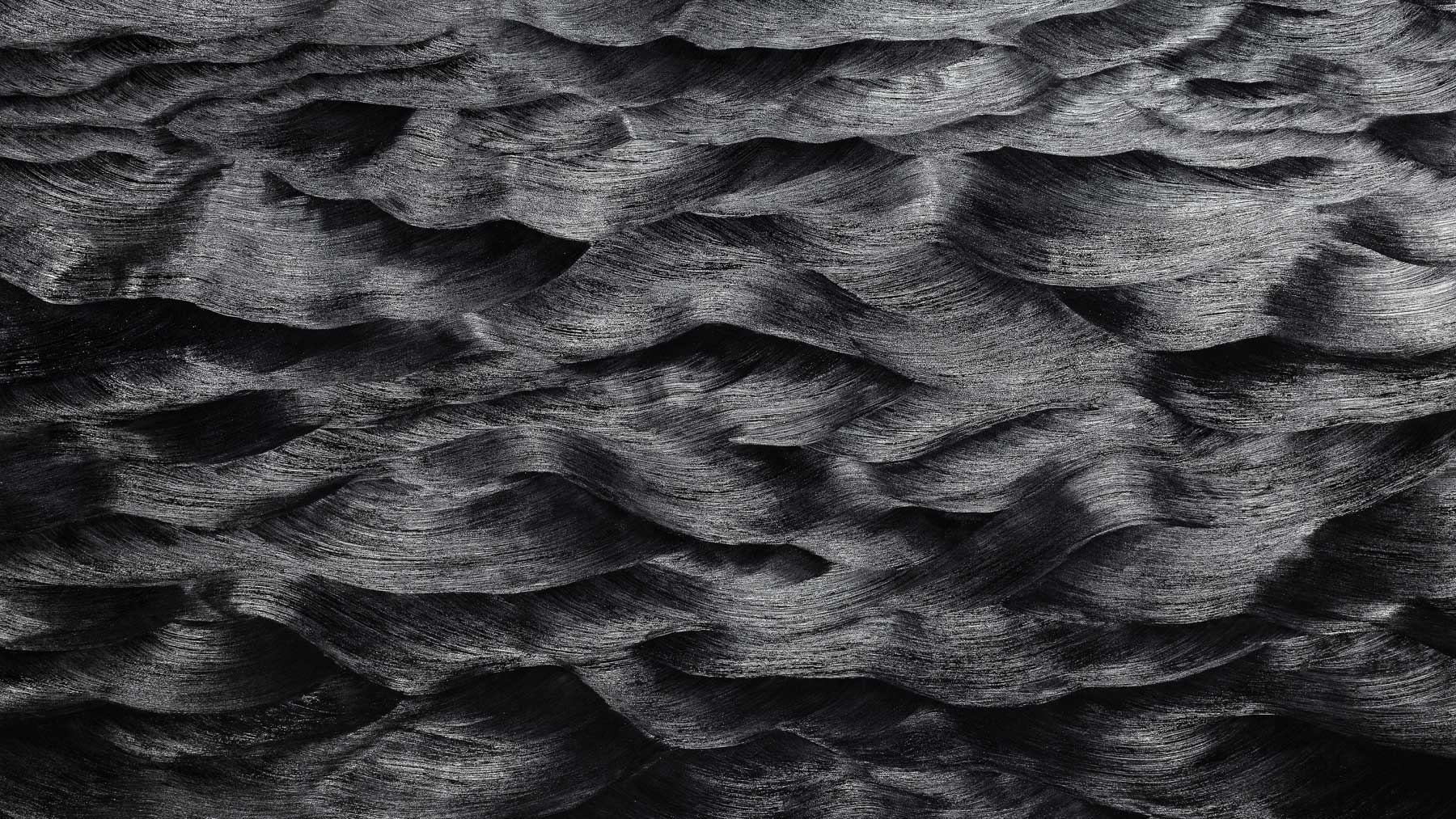 Detail of Waves Are Coming Home by Karen Gunderson