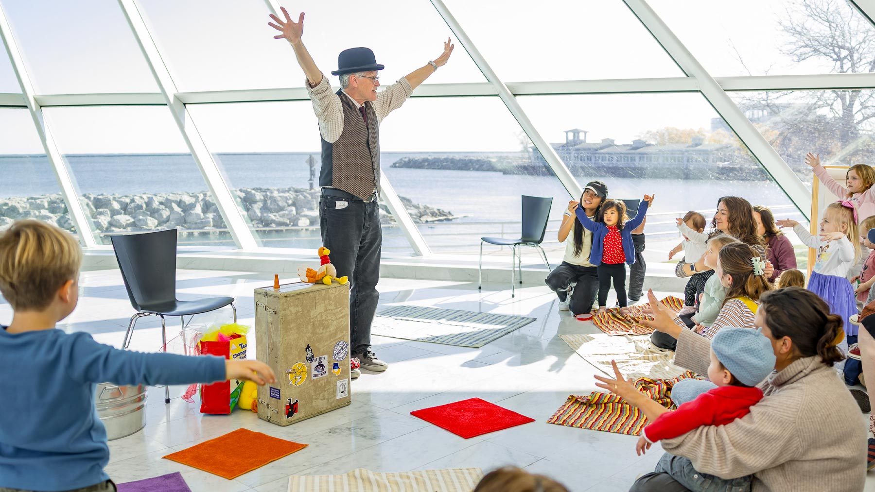 Children's performance in Windhover Hall