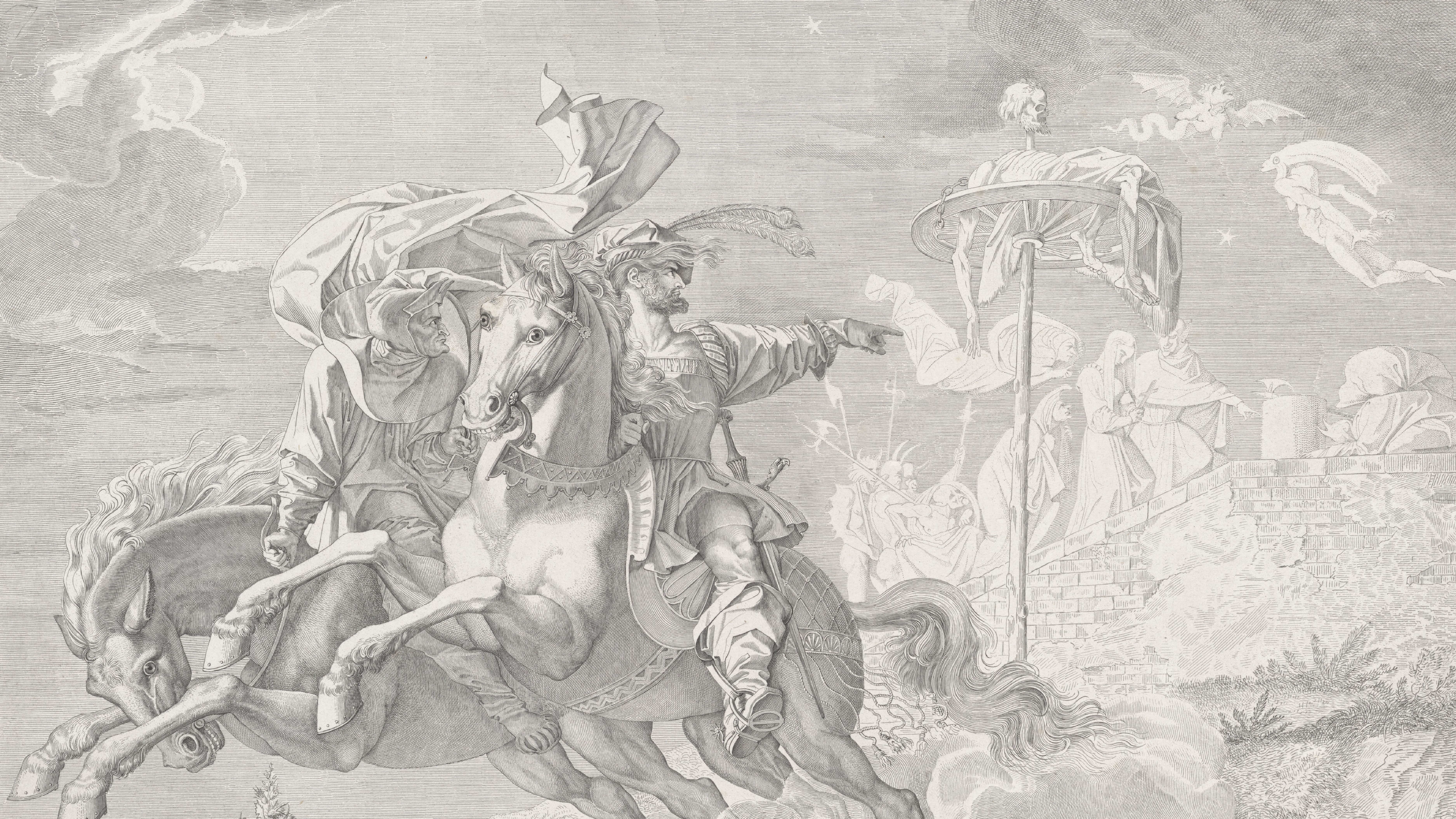 Detail of Vision at the Gallows (Erscheinung am Rabenstein)