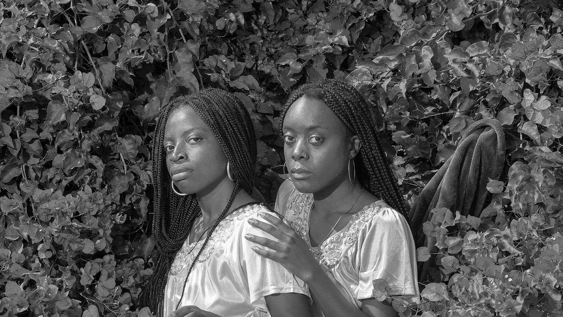 Detail of Yon Etranje ki pa Sanble Youn #2 (A Stranger Who Doesn’t Look Like One #2) by Widline Cadet