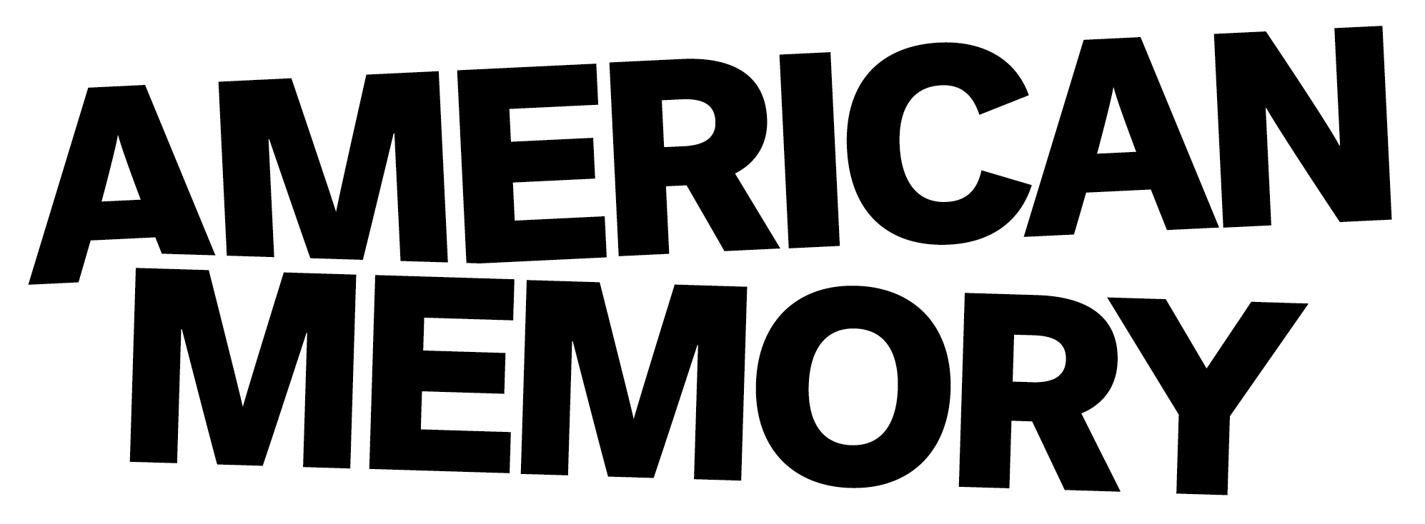 American Memory text logo
