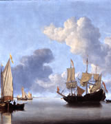 Willem van de Velde, Seascape