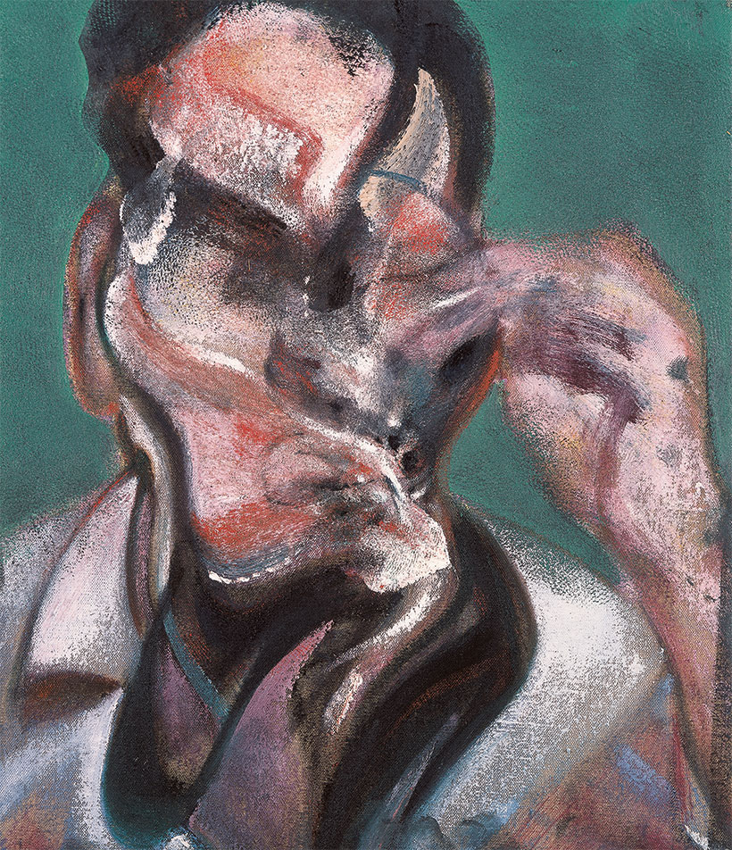 Francis Bacon, Three Studies of Portraits, Lucian Freud