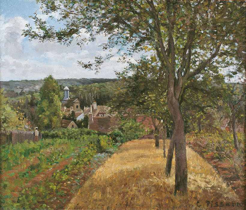 Camille Pissarro, View of the Village of Louveciennes