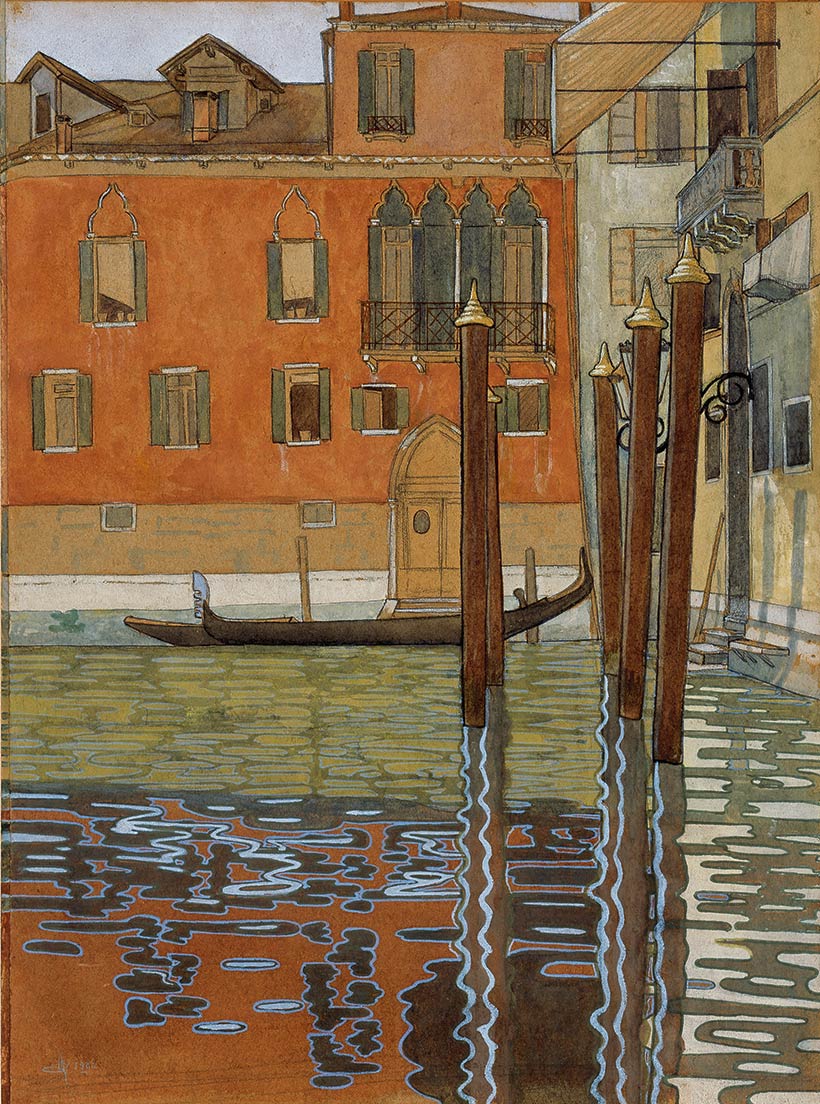 George Mann Niedecken, Venetian Canal