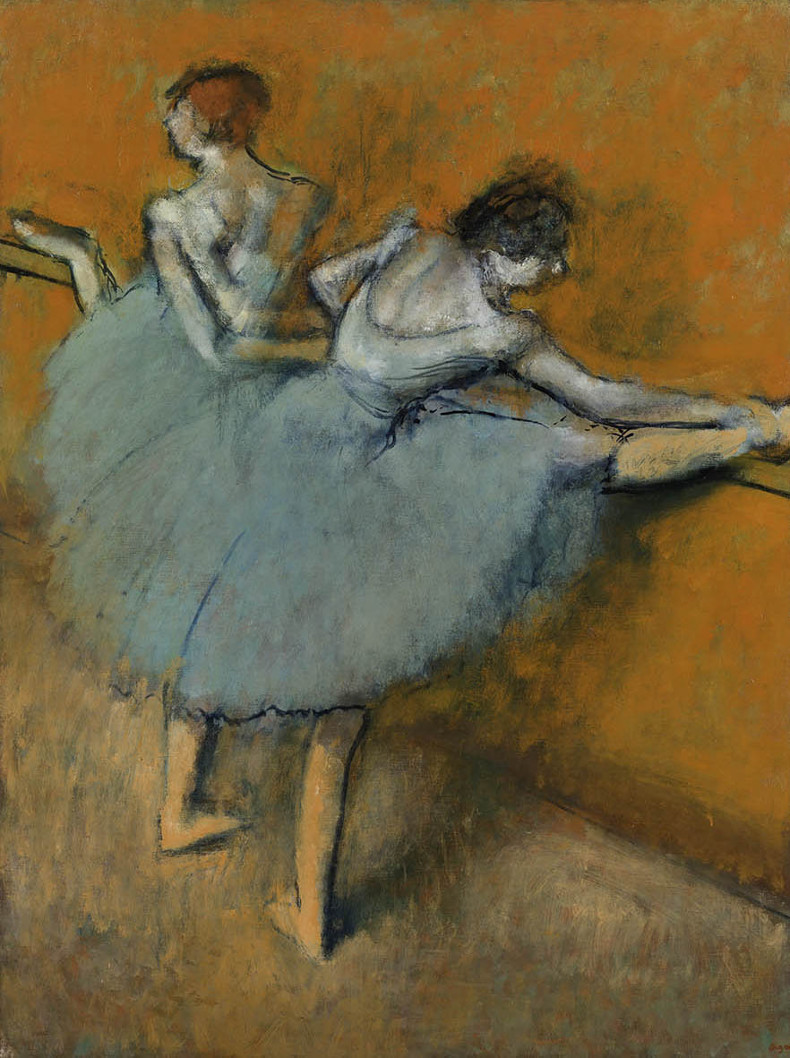 Hilaire-Germain-Edgar Degas, Dancers at the Barre