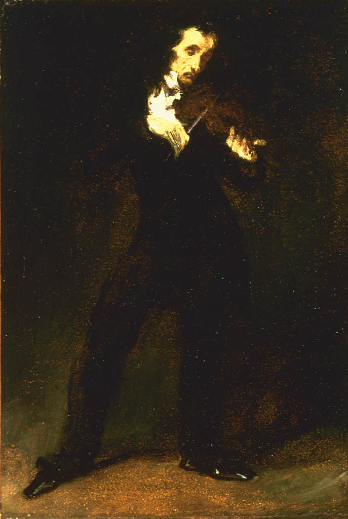 Ferdinand-Victor-Eugène Delacroix, Paganini