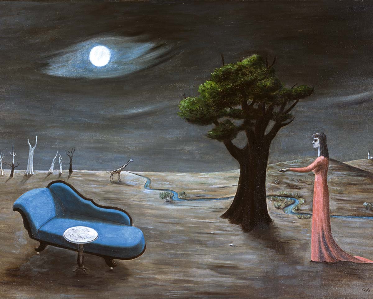 Image from Gertrude Abercrombie: The Whole World Is a Mystery