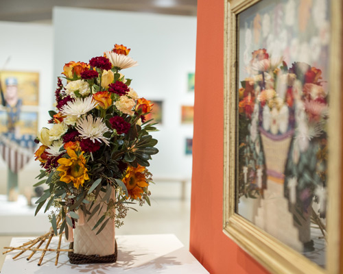 Image from Art in Bloom: A Tribute to Art and Flowers