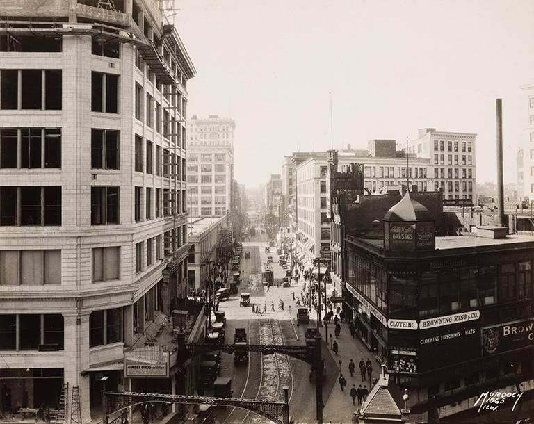 View of Wisconsin Avenue, Milwaukee, from Pabst Building